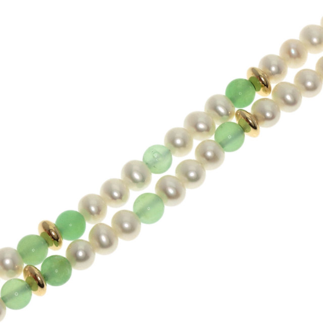 薫子 ネックレス パール 真珠 カメオ ダイヤモンド カラーストーン