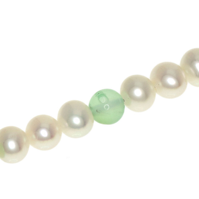 薫子 ネックレス パール 真珠 カメオ ダイヤモンド カラーストーン