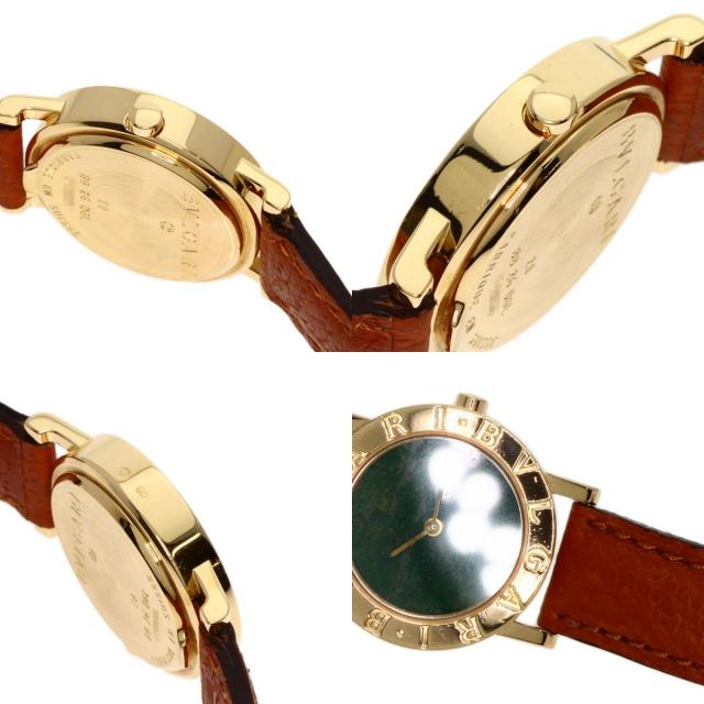 BVLGARI ブルガリ BB26DGL ブルガリブルガリ ヒスイ文字盤 腕時計 K18  