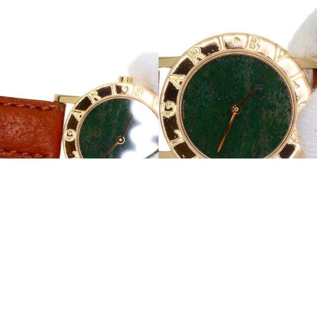 BVLGARI ブルガリ BB26DGL ブルガリブルガリ ヒスイ文字盤 腕時計 K18  
