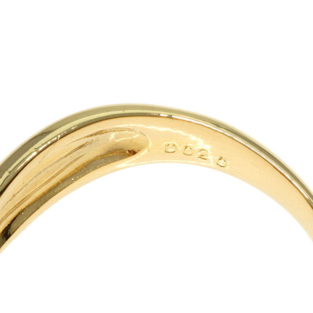 0.31ct ルビー ダイヤモンド リング・指輪 K18イエローゴールド 3.8g 