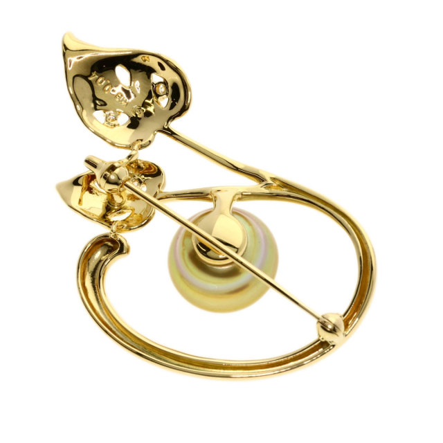 美品】Tasakiゴールデンパール14.7cmダイヤモンド0.73ct18k きれい