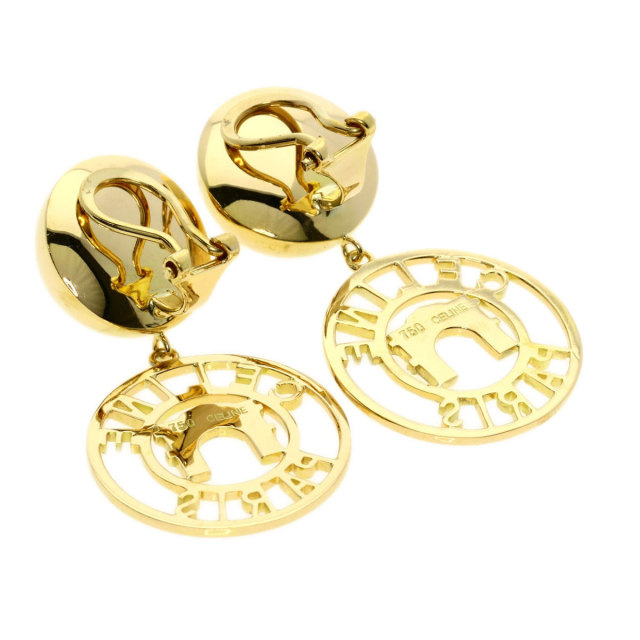 ファッション 通販 セリーヌ K18 ピアス ビンテージ アクセサリー