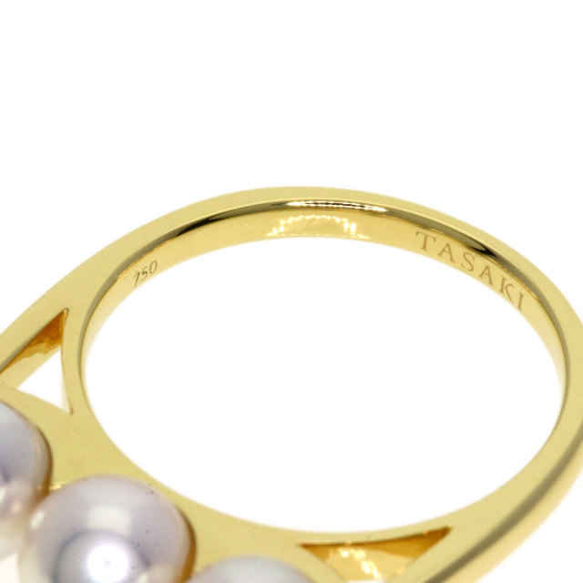 TASAKI タサキ バランス エラ アコヤパール 真珠 リング・指輪 K18  