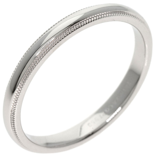 TIFFANY&Co. ティファニー ミルグレイン リング・指輪 プラチナ