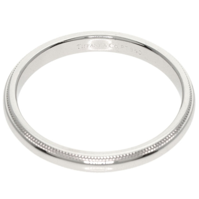 TIFFANY&Co. ティファニー ミルグレイン リング・指輪 プラチナ