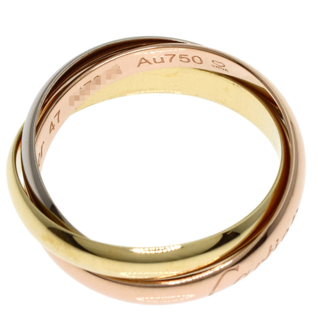 CARTIER カルティエ トリニティ #47 リング・指輪 K18イエローゴールド