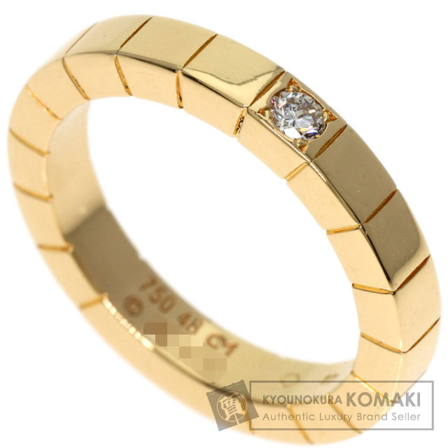 CARTIER カルティエ ラニエール 1P ダイヤモンド #48 リング・指輪 K18