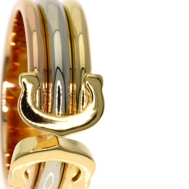 CARTIER カルティエ 2C SM #48 リング・指輪 K18イエローゴールド