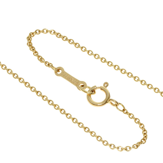 N335 ティファニー　ティアドロップネックレス　750YG K18YG TIFFANY&Co. ティファニー ティアドロップ ネックレス 18金 K18