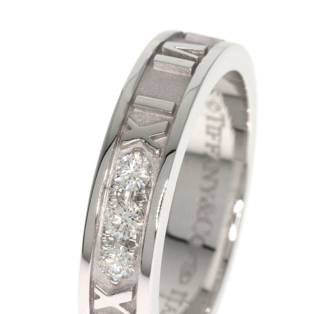 TIFFANY&Co. ティファニー アトラス ナロー 3P ダイヤモンド リング 