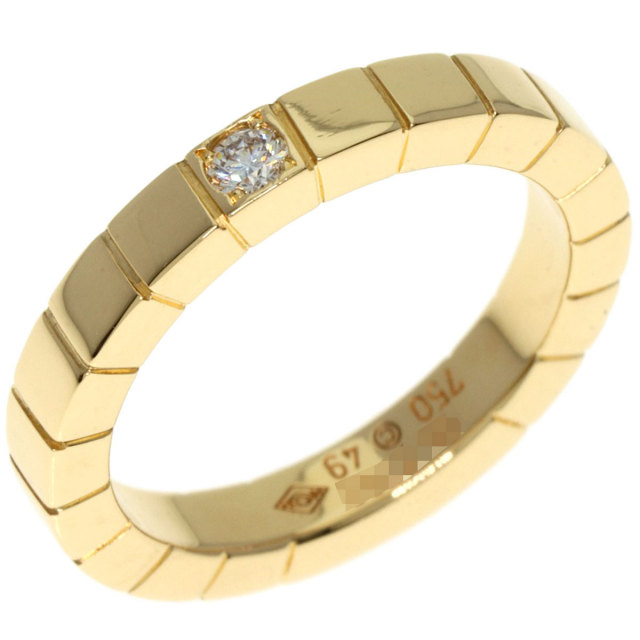CARTIER カルティエ ラニエール 1P ダイヤモンド #49 リング