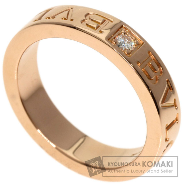 BVLGARI ブルガリ ダブルロゴリング ダイヤ 7.5号 – Mico宝飾店