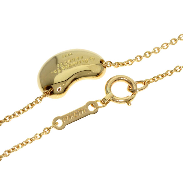 ティファニーTiffany & Co. K18 ビーン ネックレス 2.7g ティファニーTiffany & Co. K18 ビーン ネックレス 2.7g