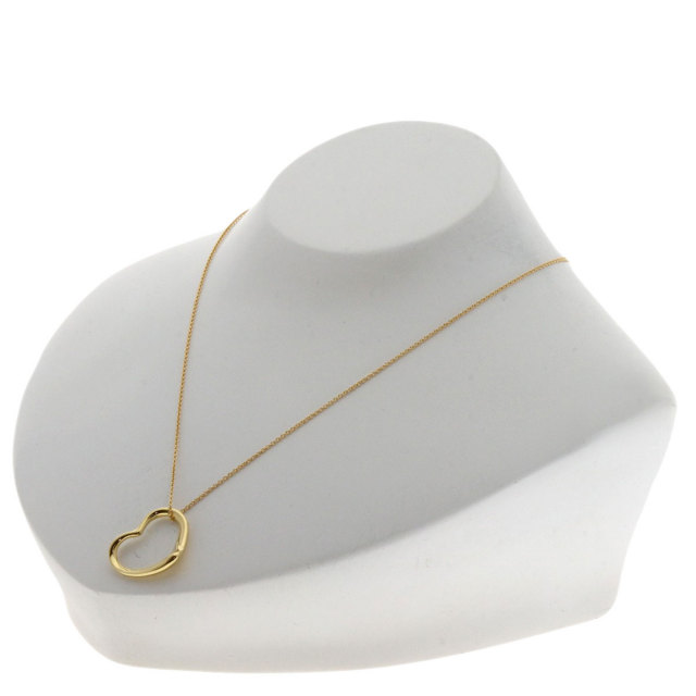 TIFFANY&Co. ティファニー オープンハート ネックレス K18