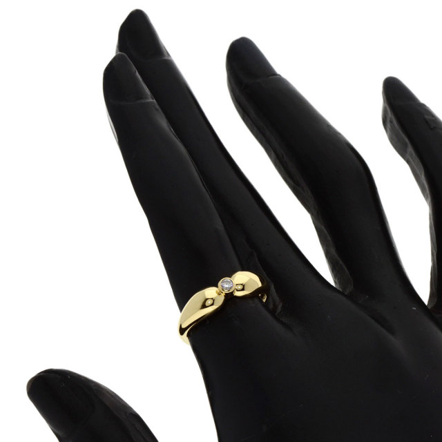 TIFFANY&Co. ティファニー ダブルティアドロップ 1P ダイヤモンド 