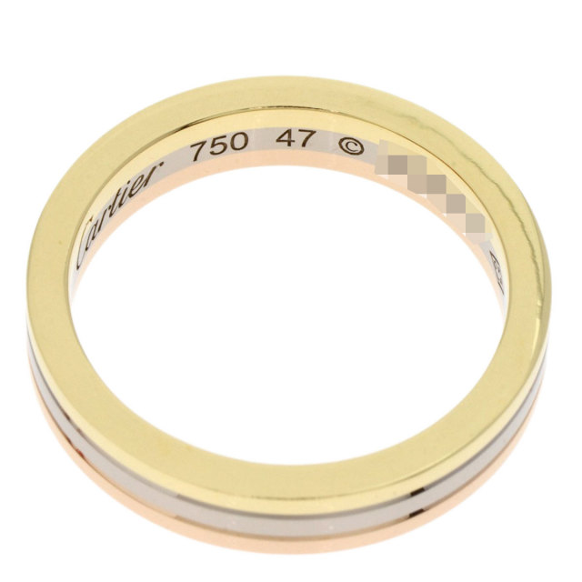 CARTIER カルティエ スリーカラー #47 リング・指輪 K18イエロー