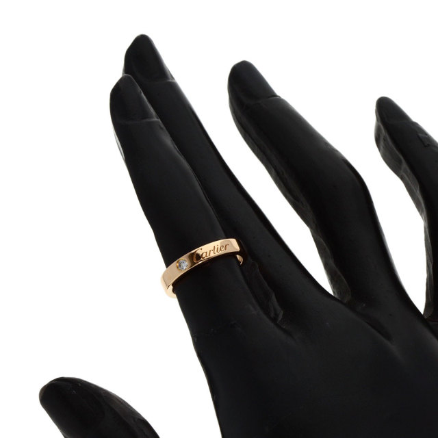 CARTIER カルティエ エングレー ブド 1P ダイヤモンド #46 リング  