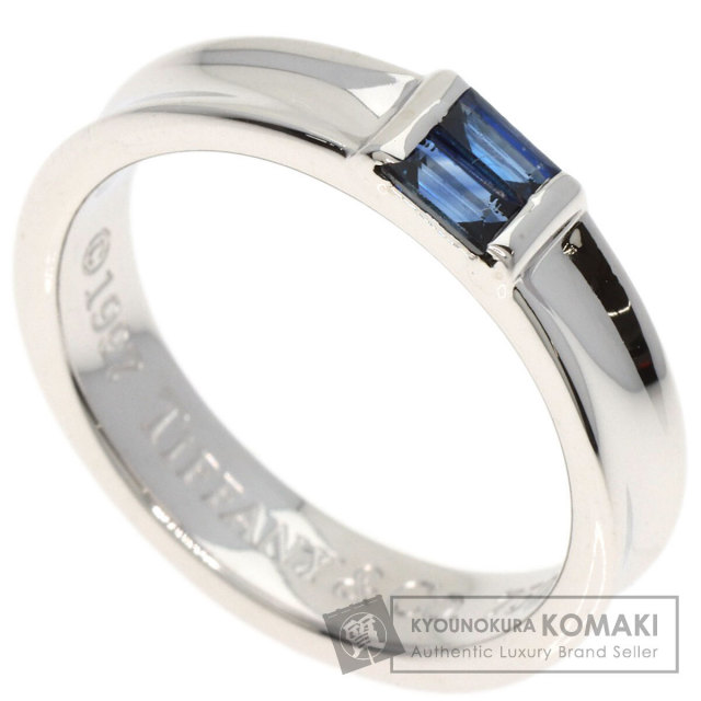 TIFFANY&Co. ティファニー スタッキング バンド サファイア リング  
