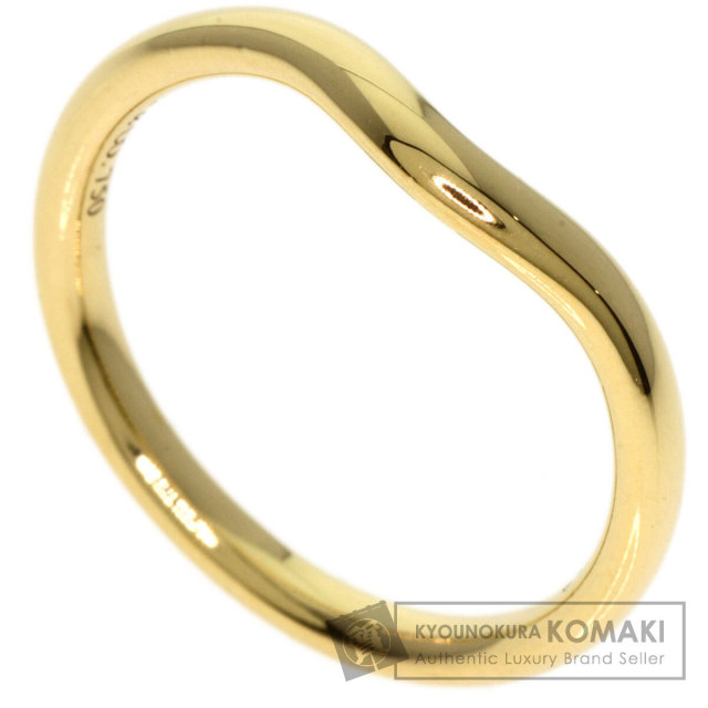 TIFFANY&Co. ティファニー T ワイヤー リング・指輪 K18イエロー