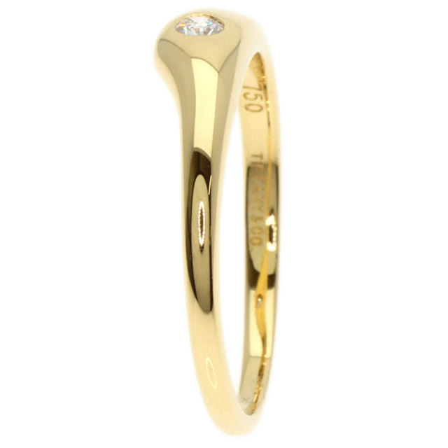 TIFFANY&Co. ティファニー カーブドバンド 1P ダイヤモンド