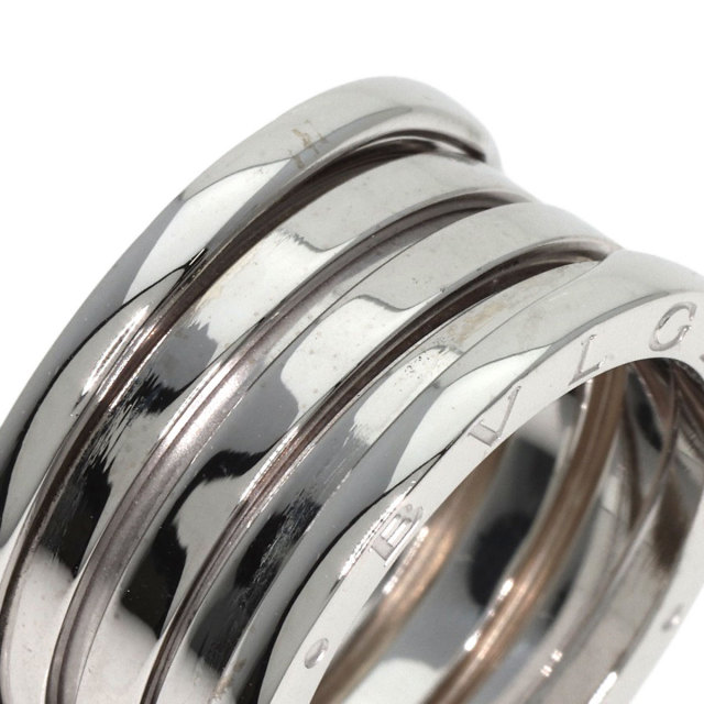 BVLGARI ホワイトゴールドリング#53 ビーゼロワン4バンド BVLGARI ブルガリ B-zero1 ビーゼロワン 4バンド M #53 リング