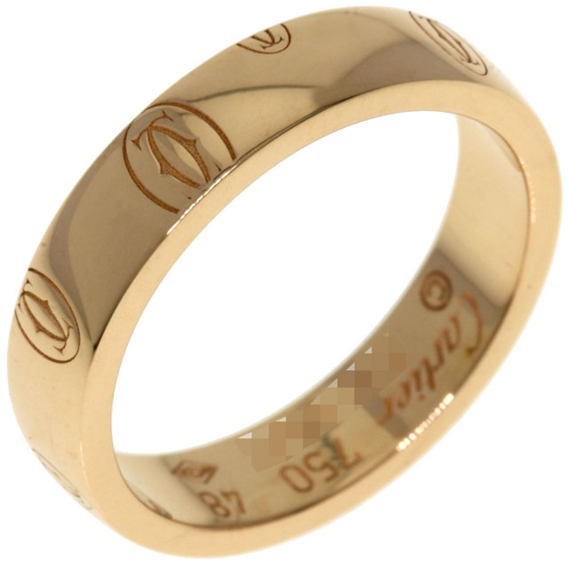 CARTIER カルティエ ハッピーバースデー #48 リング・指輪 K18ピンク