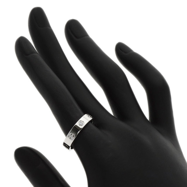 CARTIER カルティエ ミニ ラブリング 1P ダイヤモンド #53