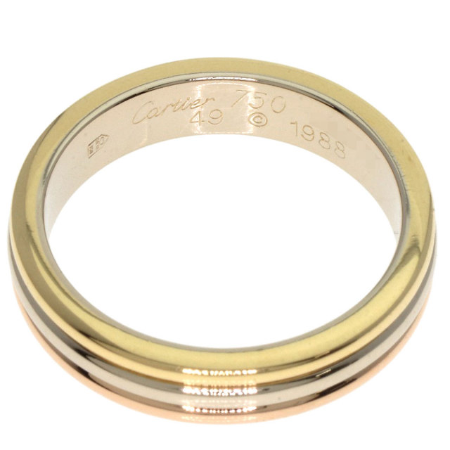CARTIER カルティエ スリーカラー #49 リング・指輪 K18イエロー