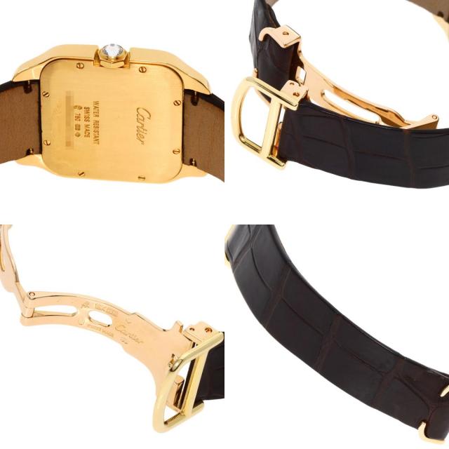 メンズカルティエ腕時計 Cartier 【超美品】カルティエ サントス ドゥ カルティエ クロノ