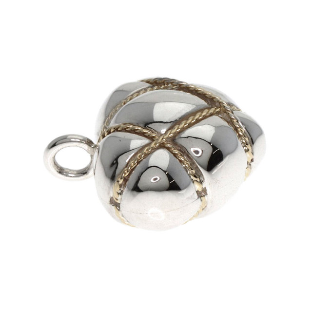 TIFFANY&Co. ティファニー ハート チェーンクロス ペンダントトップ  