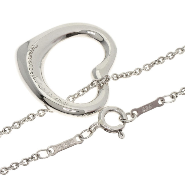 TIFFANY&Co. ティファニー オープンハート ネックレス シルバー