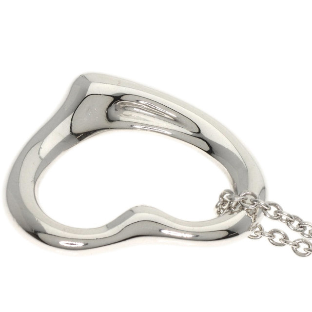 TIFFANY&Co. ティファニー オープンハート ネックレス シルバー