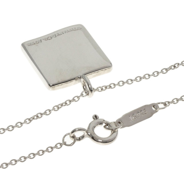 TIFFANY&Co. ティファニー ノーツ スクエア ネックレス シルバー 