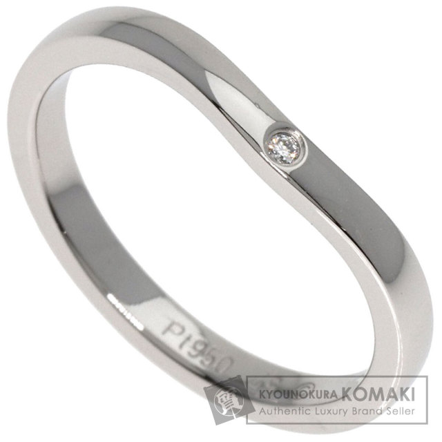 CARTIER カルティエ バレリーナ カーブ 3P ダイヤモンド #49 リング  