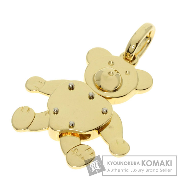 Pomellato ポメラート オルセット テディベア ペンダントトップ K18 
