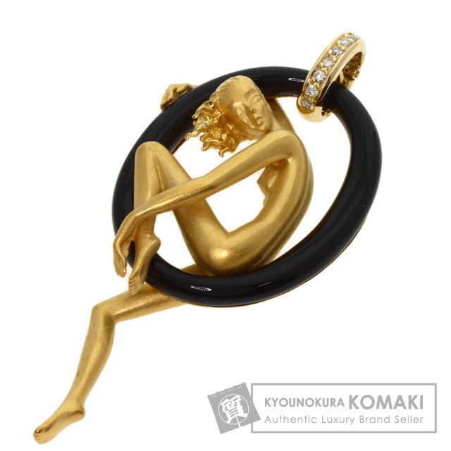 Carrera y Carrera カレライカレラ 女神 ダイヤモンド ペンダント 