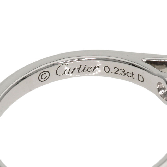 CARTIER カルティエ ソリテール 1P ダイヤモンド #46 リング・指輪  