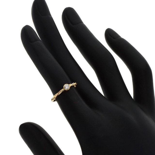 CARTIER カルティエ ツイスト スリーカラー ダイヤモンド リング