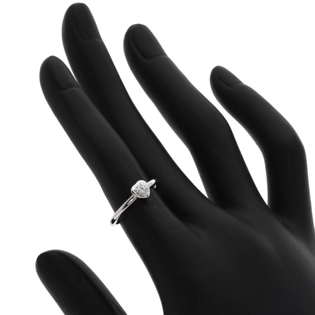 CARTIER カルティエ ディアマンレジェ ハート ダイヤモンド #48 リング 
