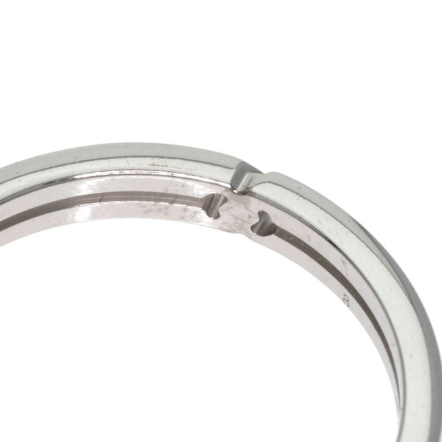 GUCCI グッチ インフィニティ 2mm #8 リング・指輪 K18ホワイト 