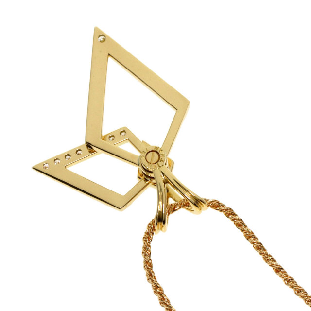 WALTHAM ネックレス WALTHAM ウォルサム スウィング ダイヤモンド ネックレス K18