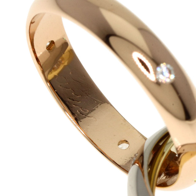 CARTIER カルティエ トリニティ 15P ダイヤモンド #49 リング・指輪 