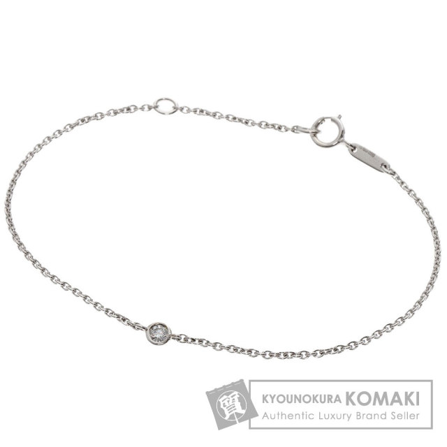 De Beers デビアス ダイヤモンド ブレスレット K18ホワイトゴールド  