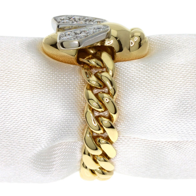 Pomellato ポメラート 蜂モチーフ ダイヤモンド チェーン リング・指輪  