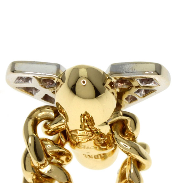 Pomellato ポメラート 蜂モチーフ ダイヤモンド チェーン リング・指輪  