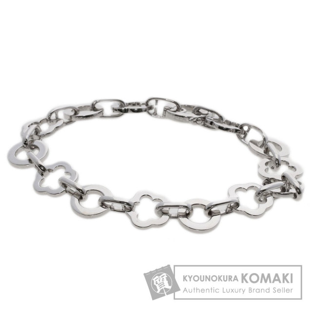 CHANEL シャネル カメリア ブレスレット K18ホワイトゴールド レディース 