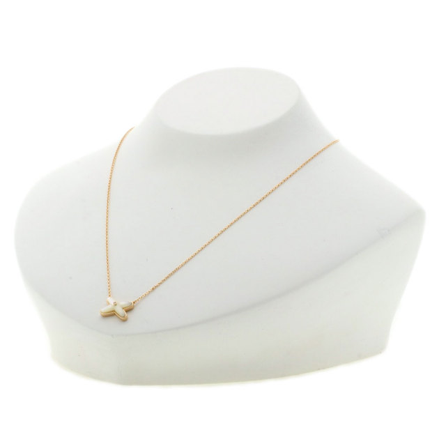 Chaumet ショーメ ジュドゥ リアン シェル 1P ダイヤモンド ネックレス 