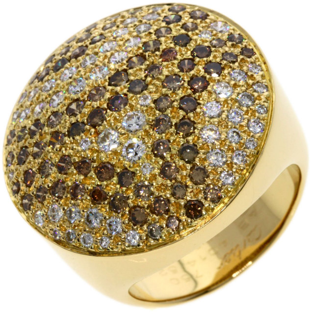 CARTIER カルティエ ジュトン ソバージュ パヴェ ダイヤモンド #52 