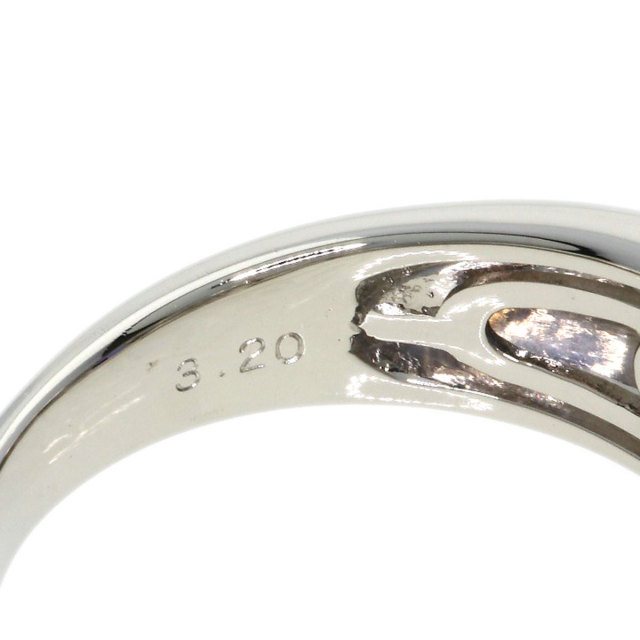 9/美品 K18(WG) タンザナイト2.309ct ダイヤ リング 指輪 3.2ct タンザナイト ダイヤモンド リング・指輪 プラチナPT900